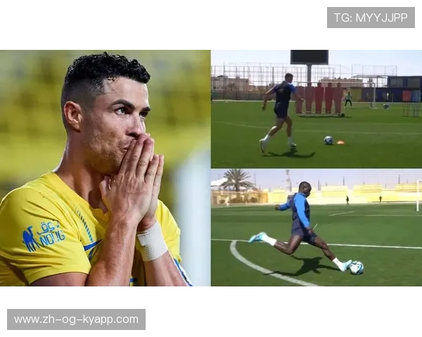 C罗踢出超级任意球，皮球直挂死角